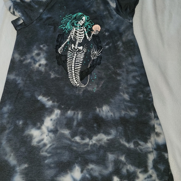 Skeleton Mermaid Dress - Picture 1 of 1